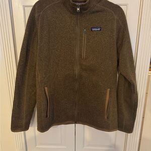 Patagonia Tan better sweater zip up